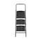 Cosco 53.54 in. H X 18.5 in. W X 2.36 in. D 300 lb. capacity 3 step Steel Step Stool 11-939-BLK4 - alternate 2